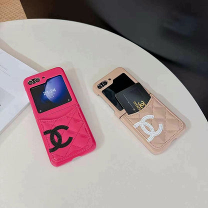 Chanel Sleek Phone Case for Samsung Flip Z