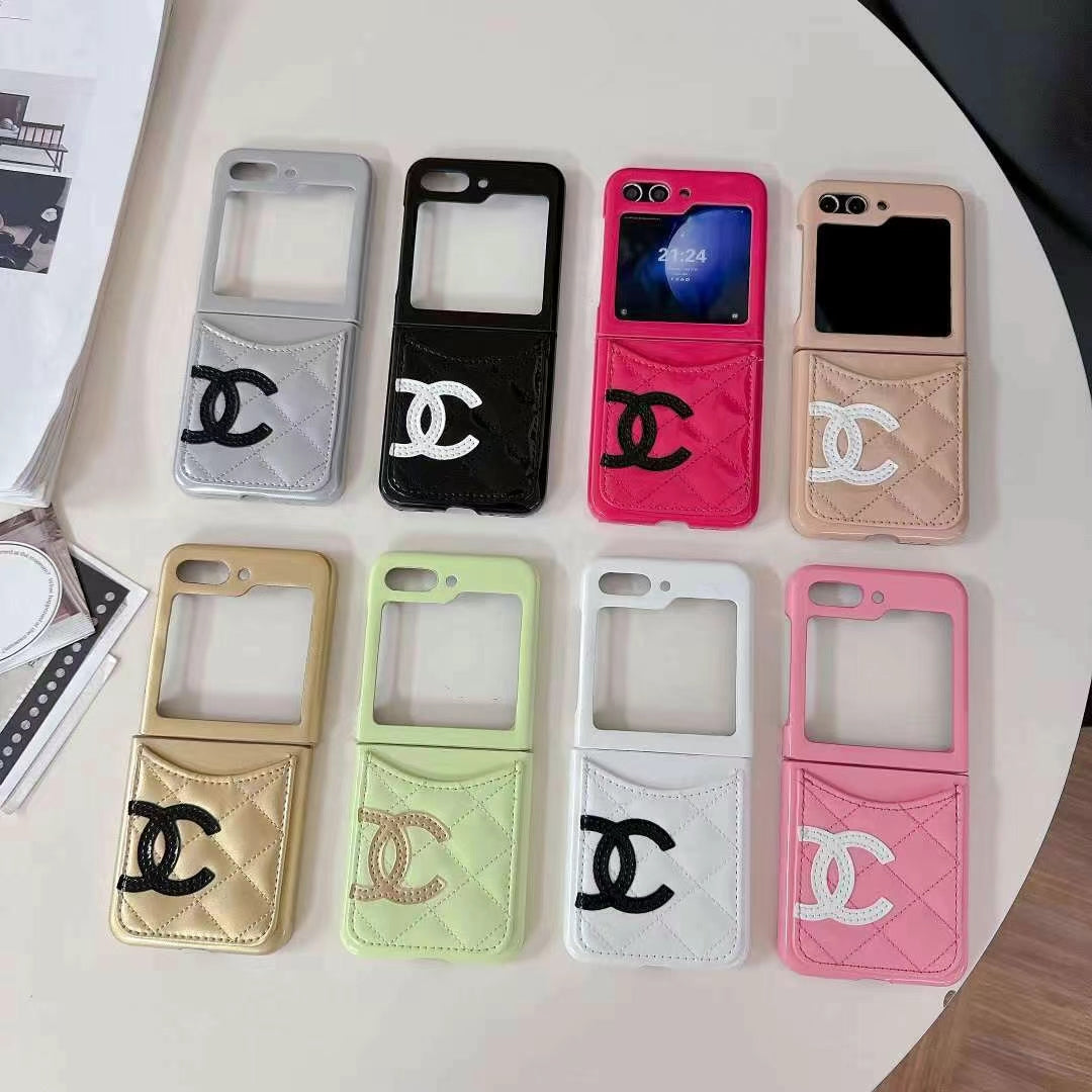 Chanel Sleek Phone Case for Samsung Flip Z