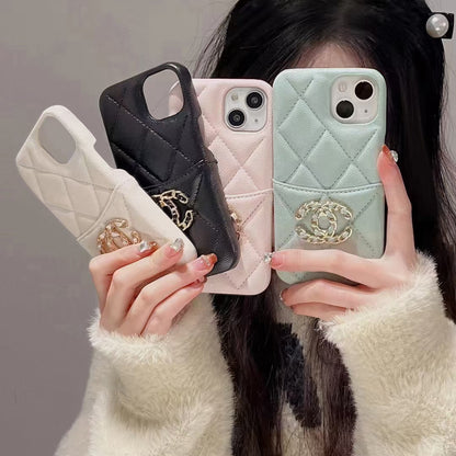 Chanel with Card Slot Phone Case