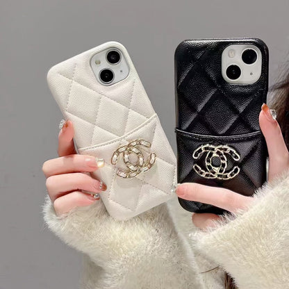 Chanel with Card Slot Phone Case