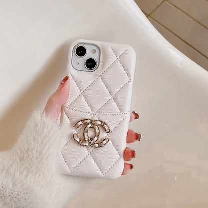 Chanel with Card Slot Phone Case