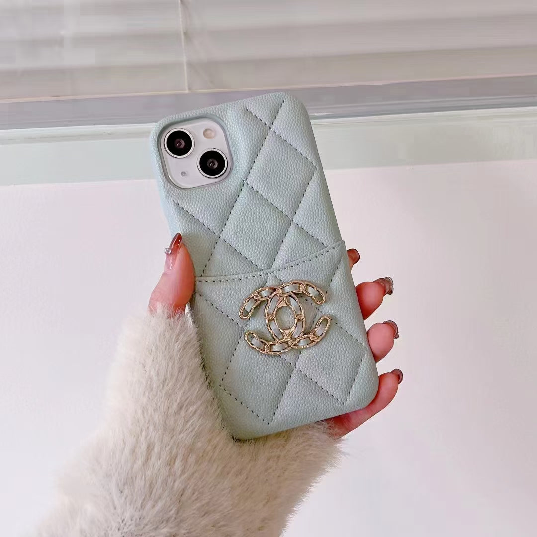 Chanel with Card Slot Phone Case
