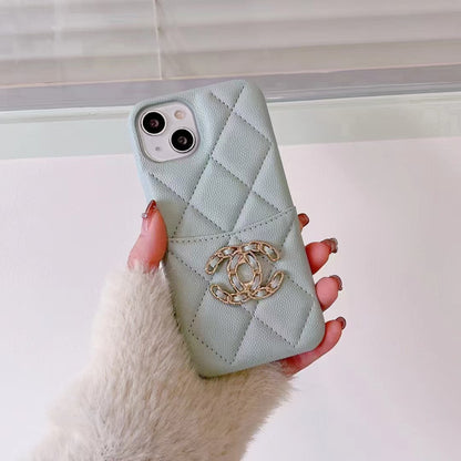 Chanel with Card Slot Phone Case