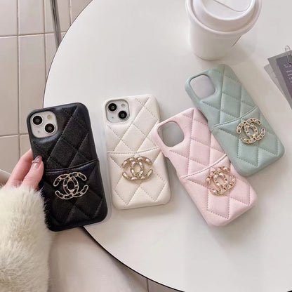 Chanel with Card Slot Phone Case