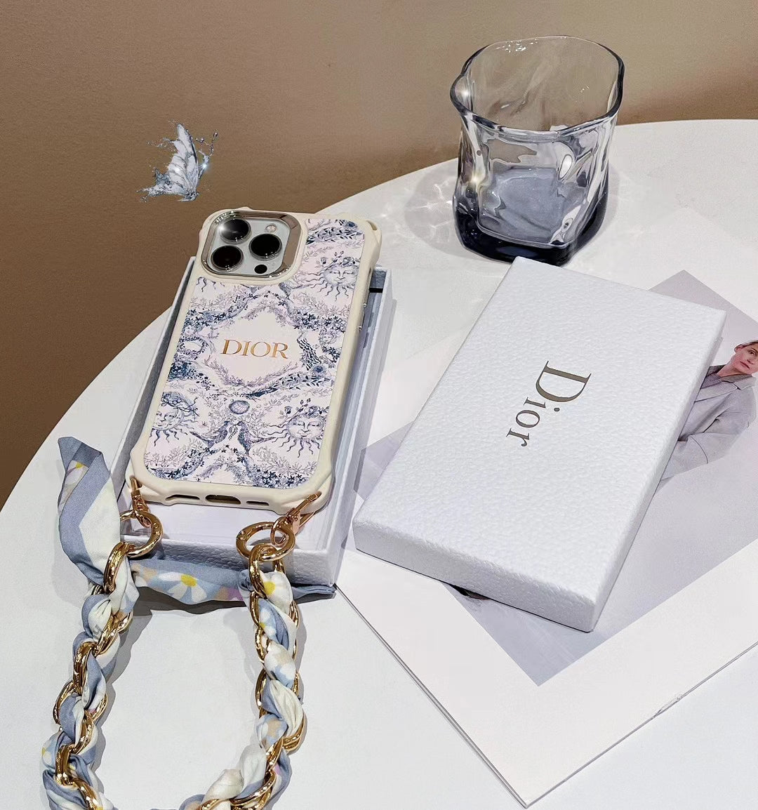 Dior Elegance Signature iPhone Case