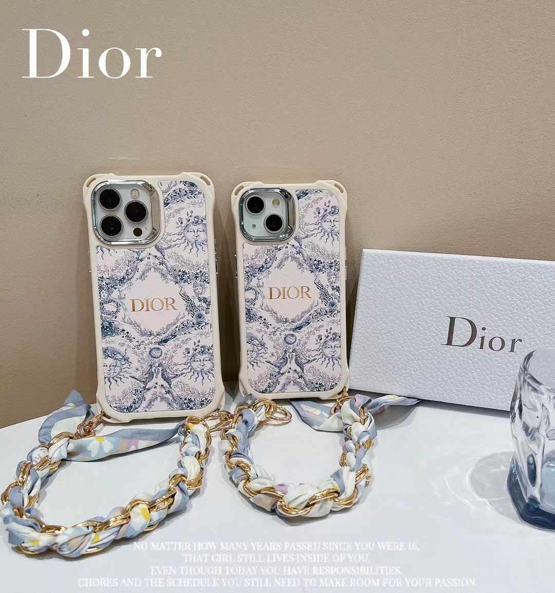 Dior Elegance Signature iPhone Case