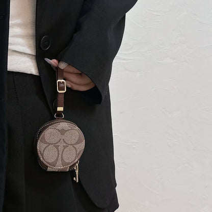 Coach Signature Snap Case for AirPods
