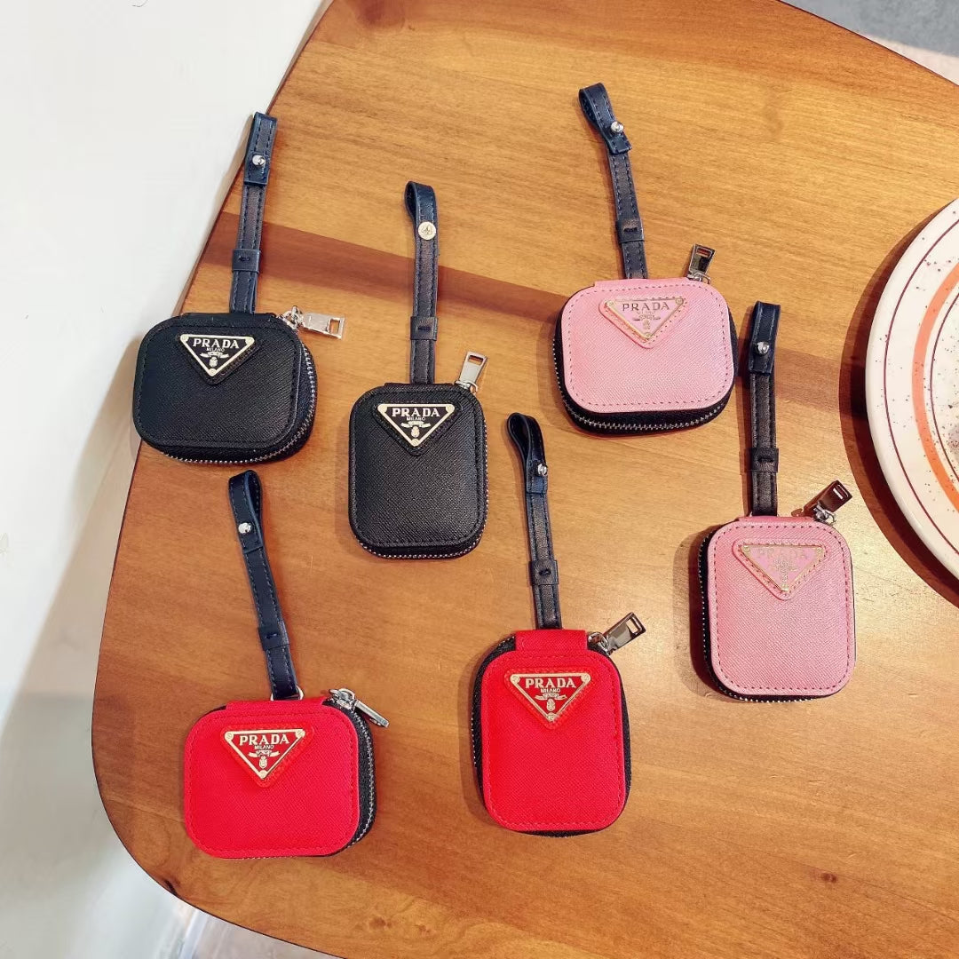 Prada Signature Snap AirPods Case