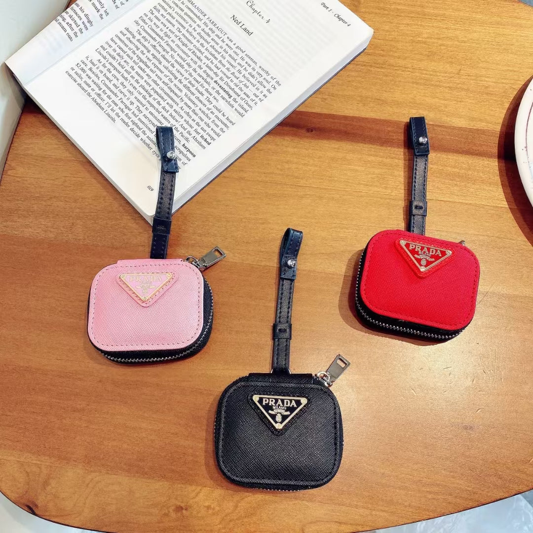 Prada Signature Snap AirPods Case