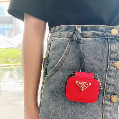 Prada Signature Snap AirPods Case