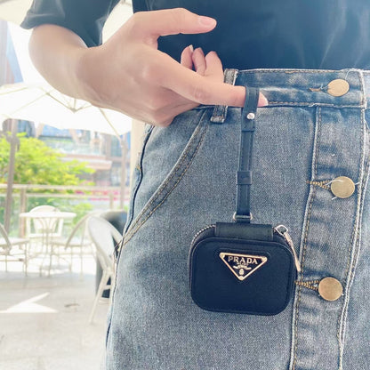 Prada Signature Snap AirPods Case