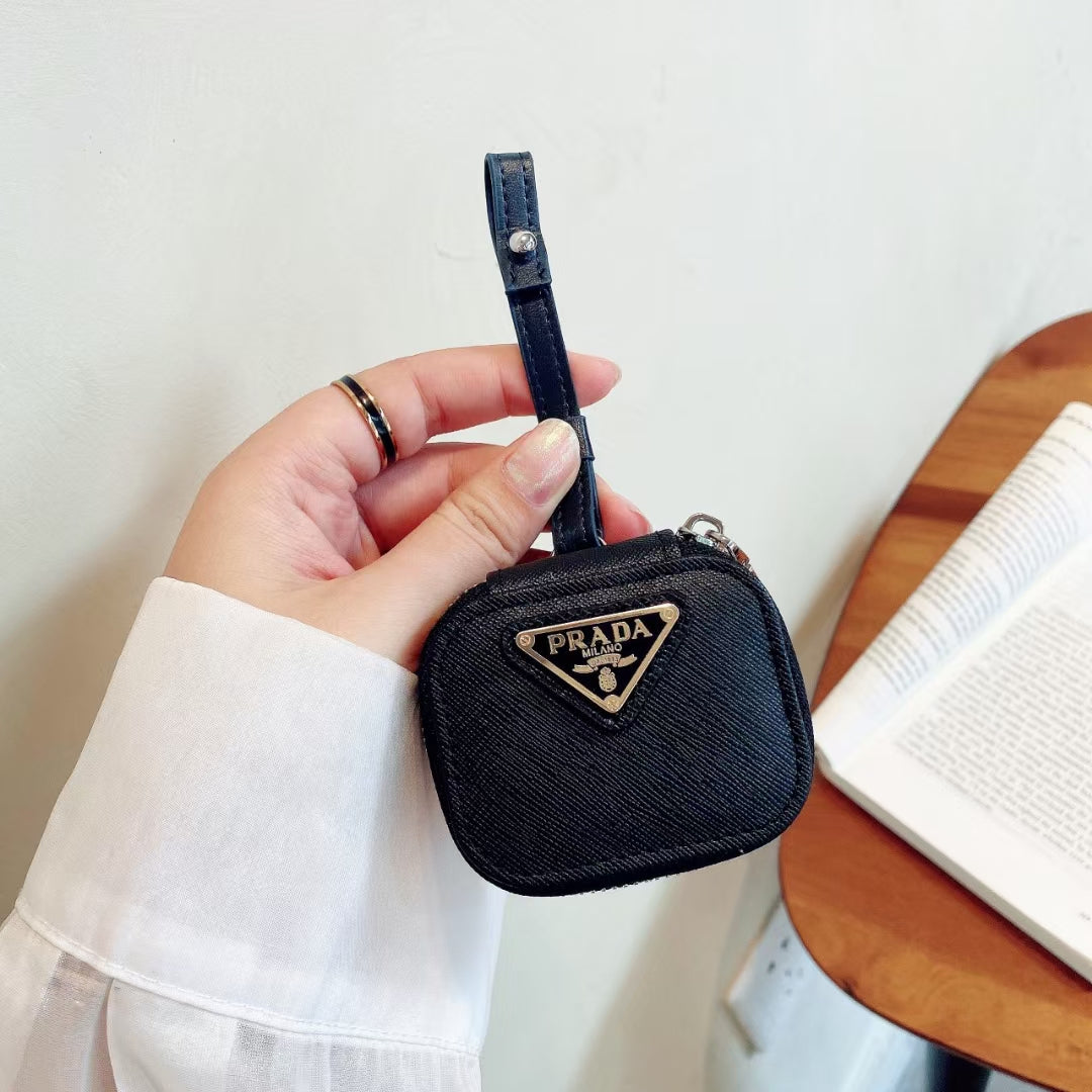 Prada Signature Snap AirPods Case