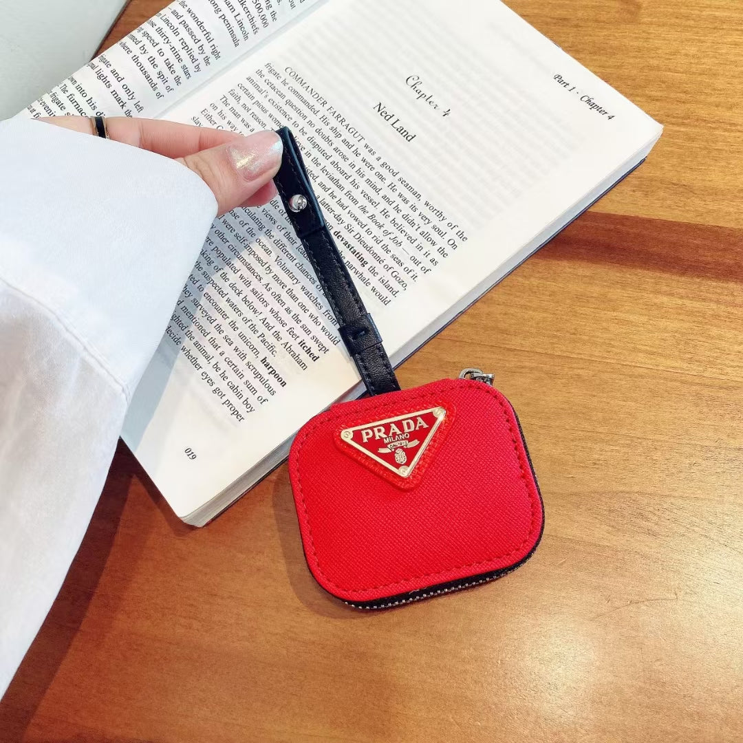 Prada Signature Snap AirPods Case