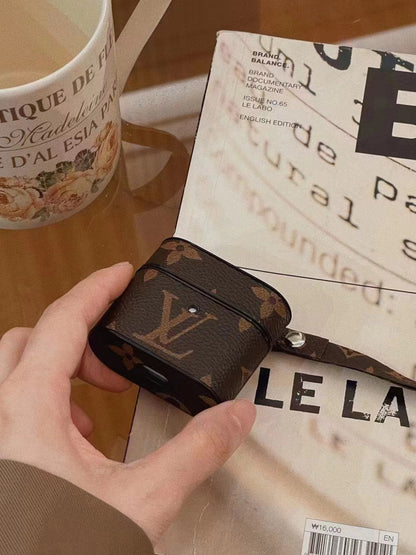 LuxePod Charm: Signature LV AirPods Case