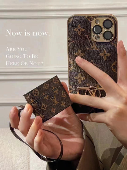 LuxePod Charm: Signature LV AirPods Case