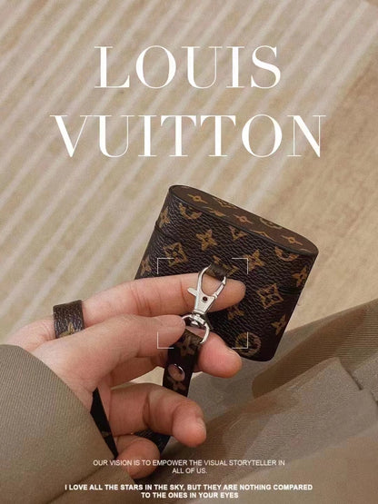 LuxePod Charm: Signature LV AirPods Case