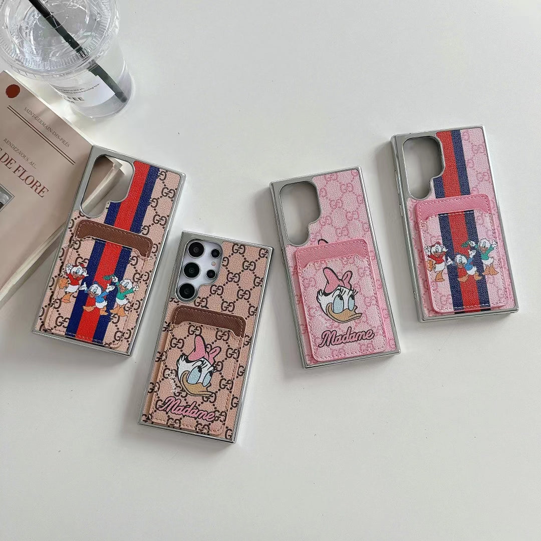 Minimalist Samsung Galaxy Case with Card Slots