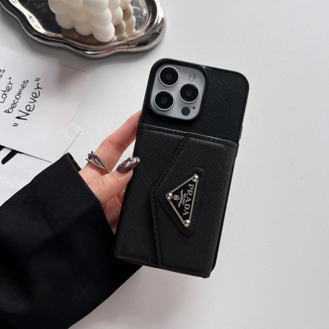 Prada On-the-Go Luxe Phone Case with Card Case
