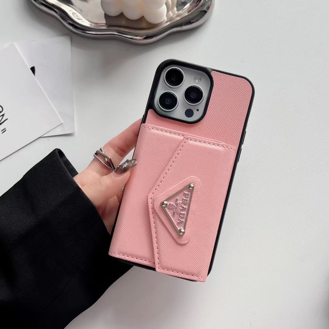 Prada On-the-Go Luxe Phone Case with Card Case