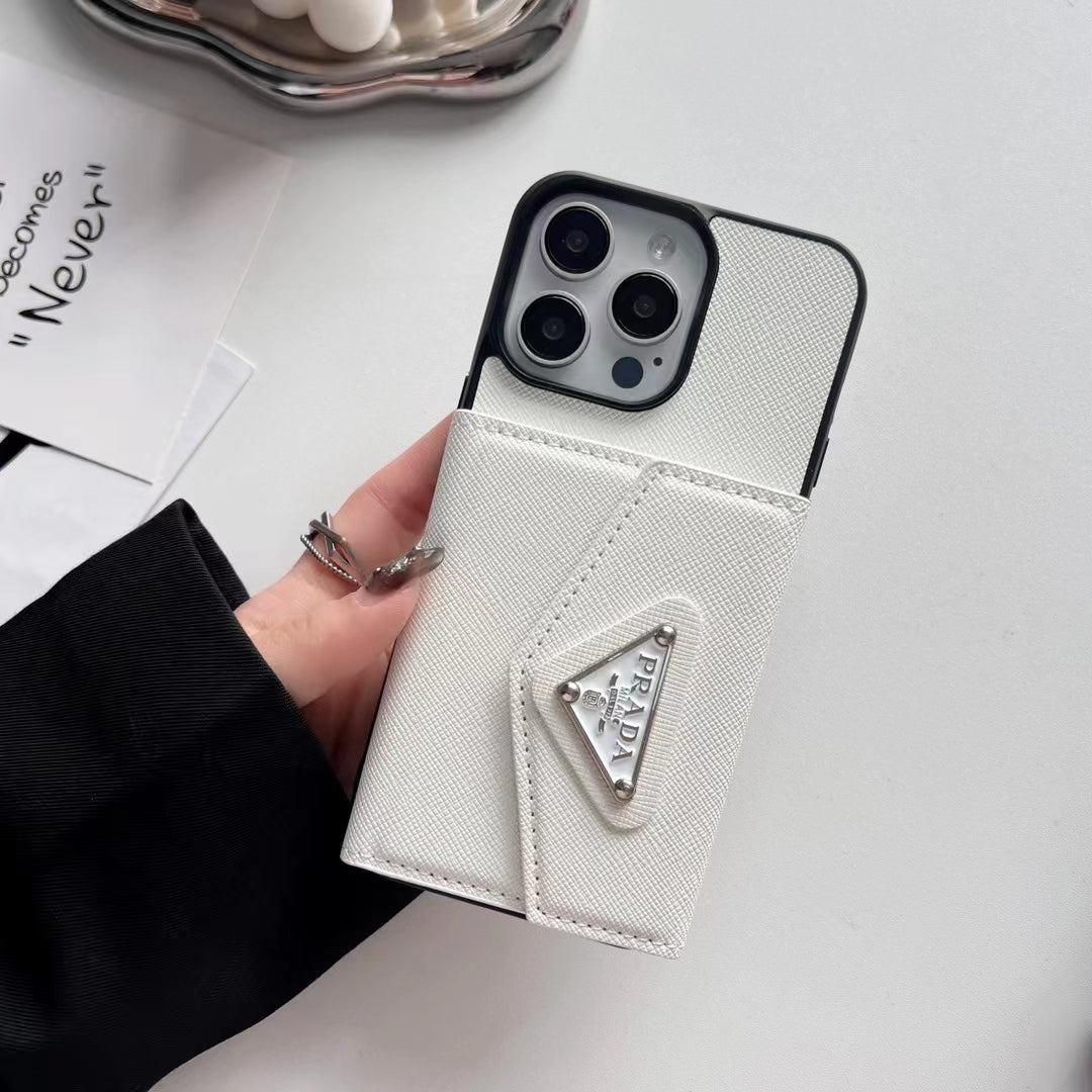 Prada On-the-Go Luxe Phone Case with Card Case