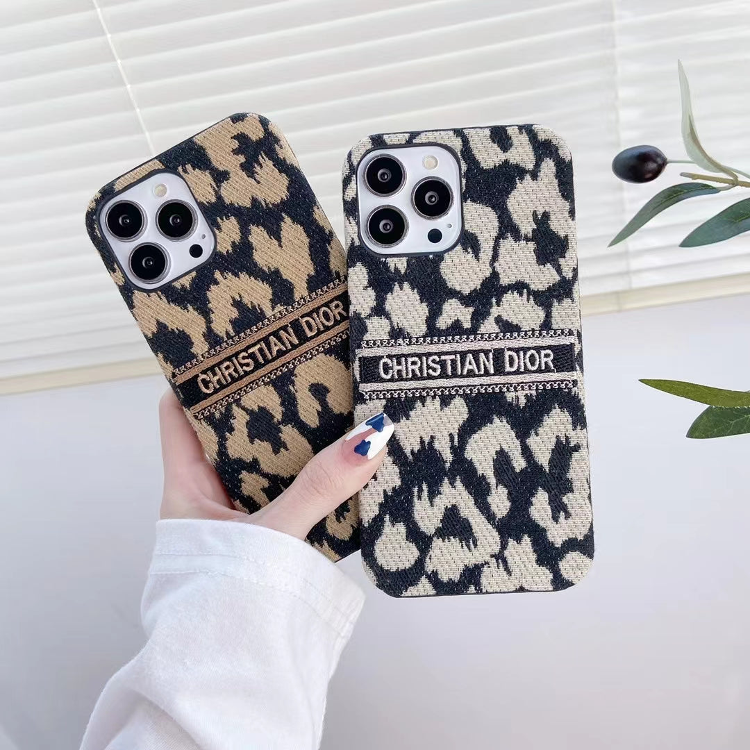 Modern Chic Christian Dior iPhone Case
