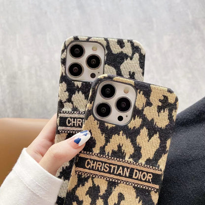 Modern Chic Christian Dior iPhone Case