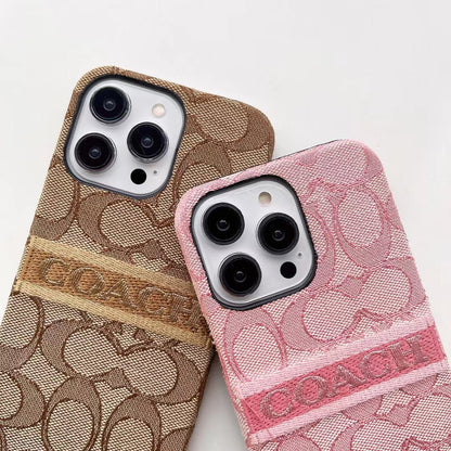 Coach Signature Style Phone Case