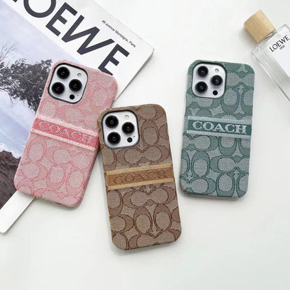Coach Signature Style Phone Case
