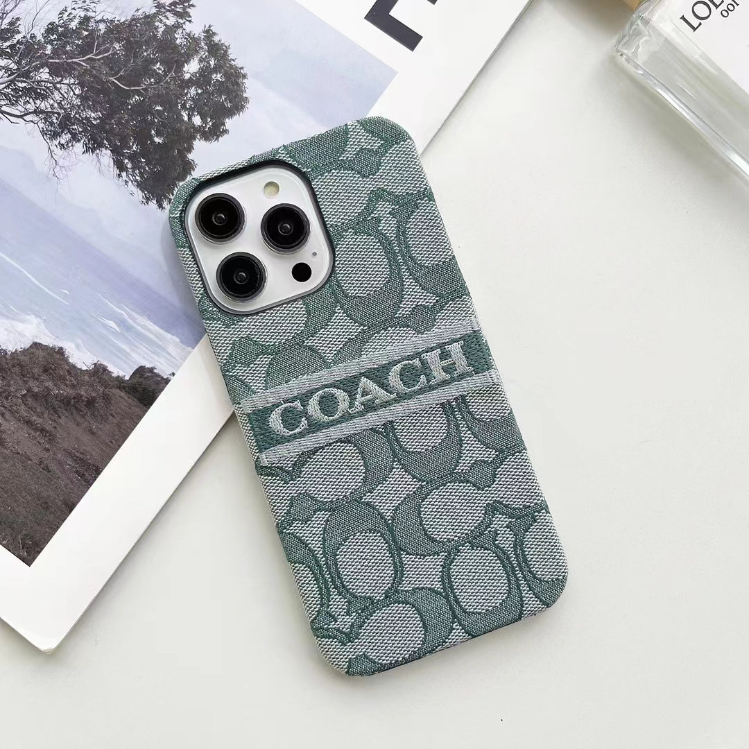 Coach Signature Style Phone Case