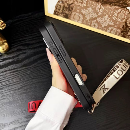 LV with Card Holder iPhone Case
