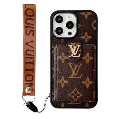 SignatureSlip Card Case for iPhone with Handgrip