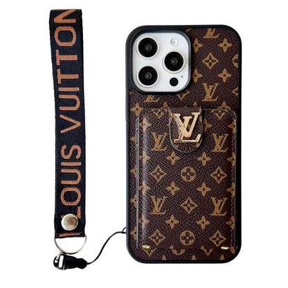 SignatureSlip Card Case for iPhone with Handgrip