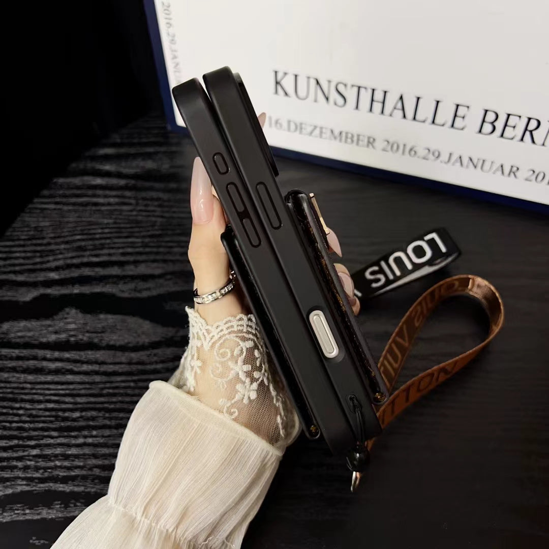 SignatureSlip Card Case for iPhone with Handgrip