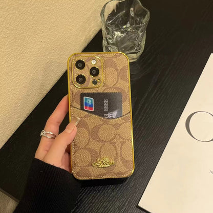 Coach Everyday Essentials iPhone Case with Card Slot