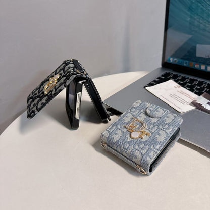 Fendi / Tory Burch / Dior LuxeFold Design  for Samsung Flip Case