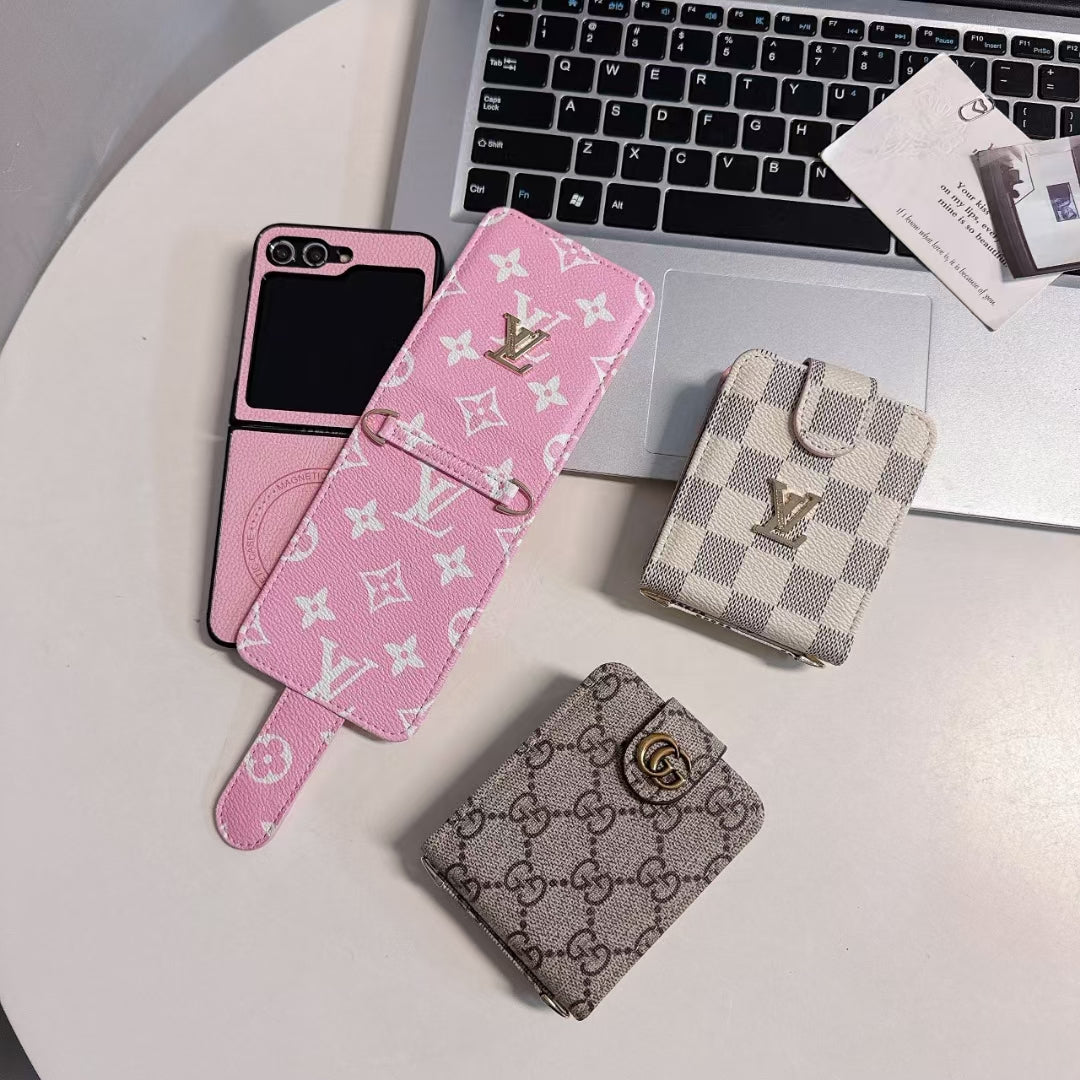 ChicFold: Signature Samsung Gucci/Louis Vuitton Z Flip Cover
