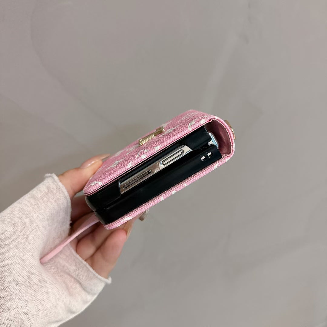 ChicFold: Signature Samsung Gucci/Louis Vuitton Z Flip Cover
