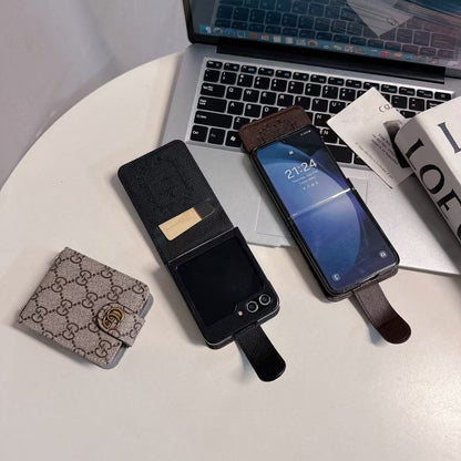 ChicFold: Signature Samsung Gucci/Louis Vuitton Z Flip Cover