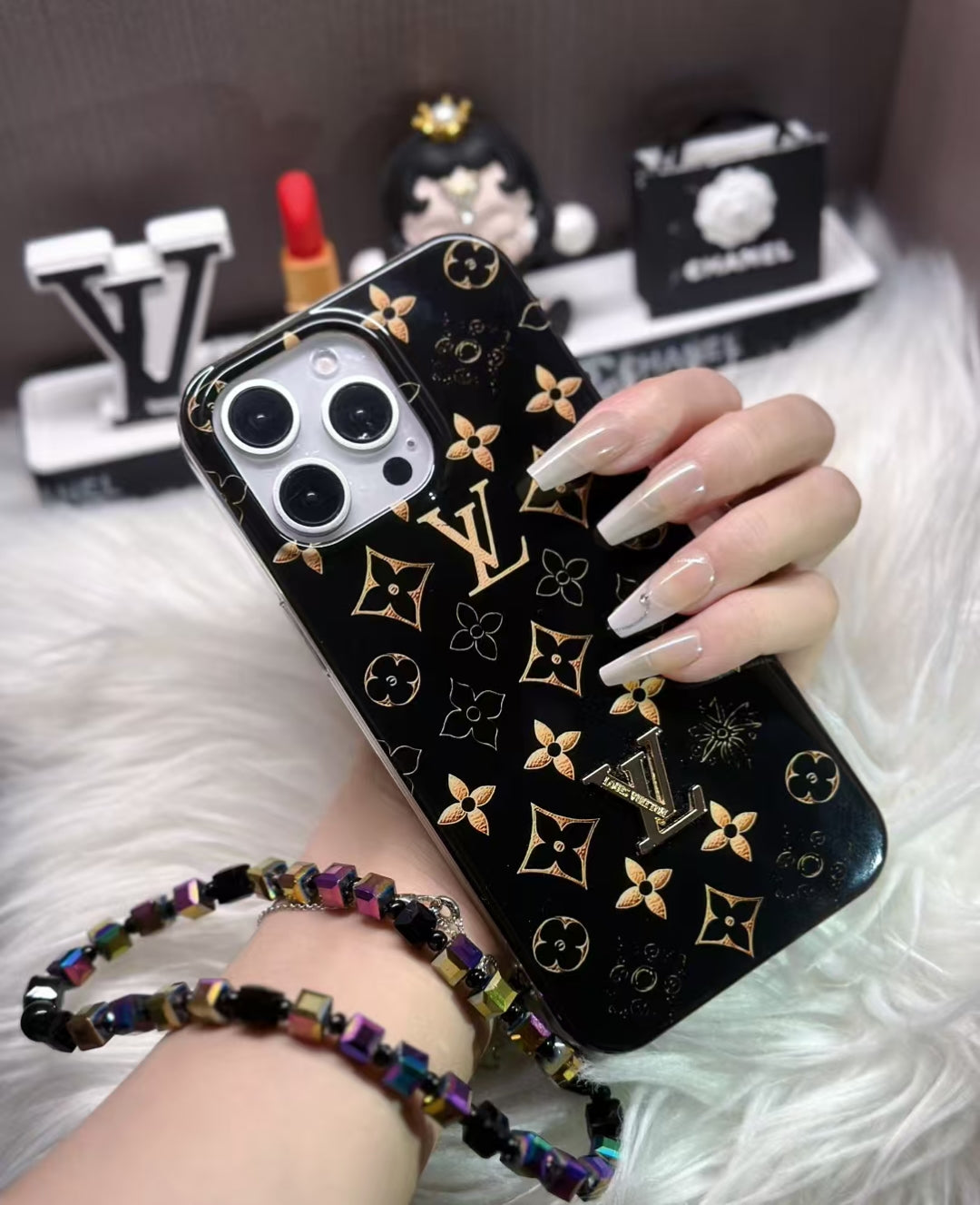 Monogram LV Handgrip iPhone Case