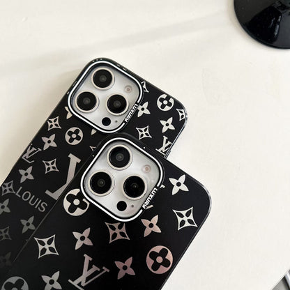 Monogram Edge: Elegant LV iPhone Cover