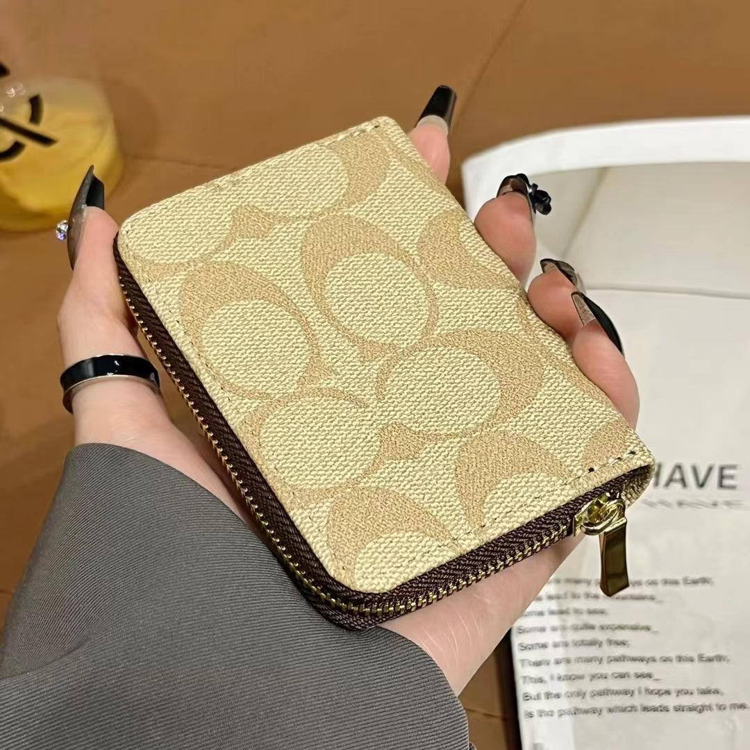 Coach Slim Zip Card Case