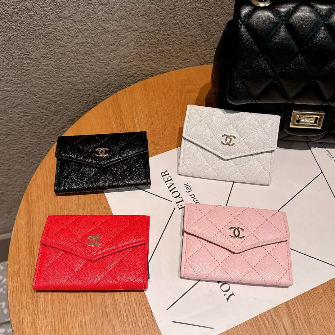 Chic Curve Mini Chanel Card Wallet