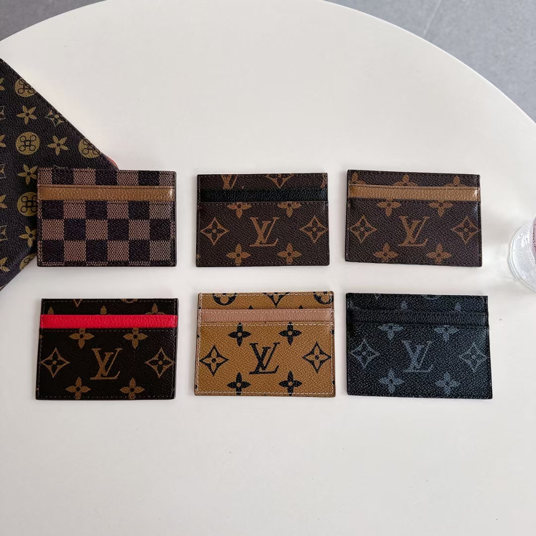 Louis Vuitton Signature Slide Card Case
