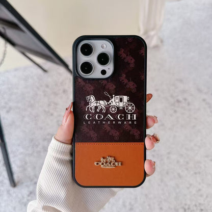 Coach Classic Charm iPhone Case
