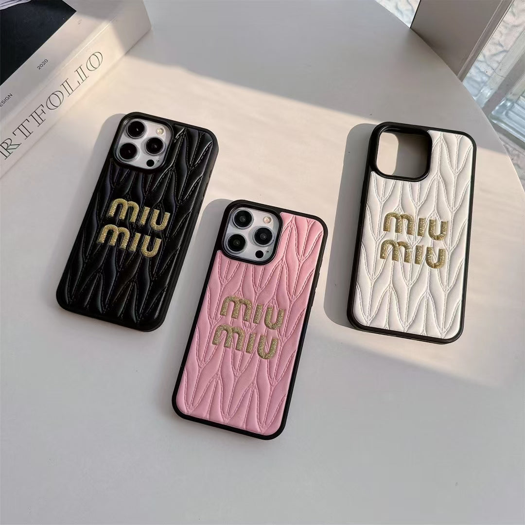 Miu Miu Sleek Touch Signature Case
