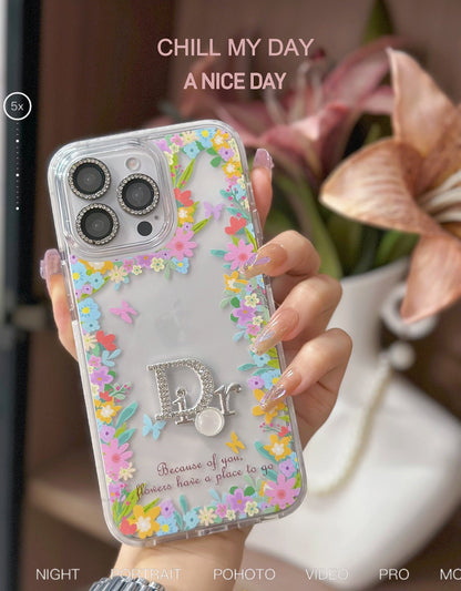 Christian Dior Modern Minimalist iPhone Case