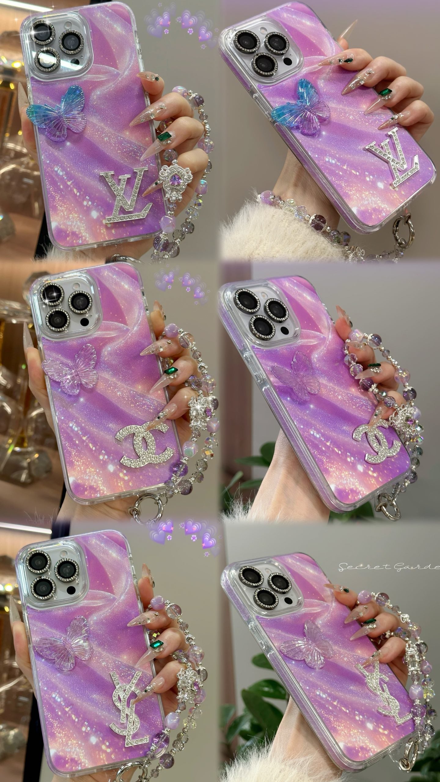 Louis Vuitton/Chanel/YSL Luxe Mode Fashion Case