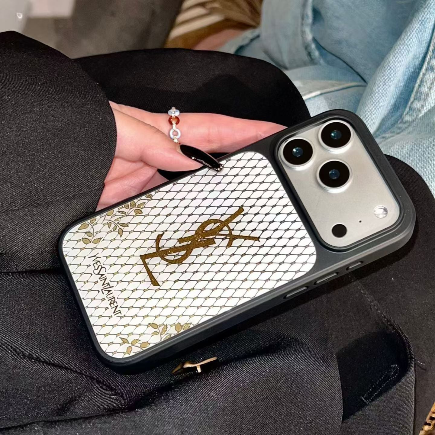 Luxury YSL iPhone Case