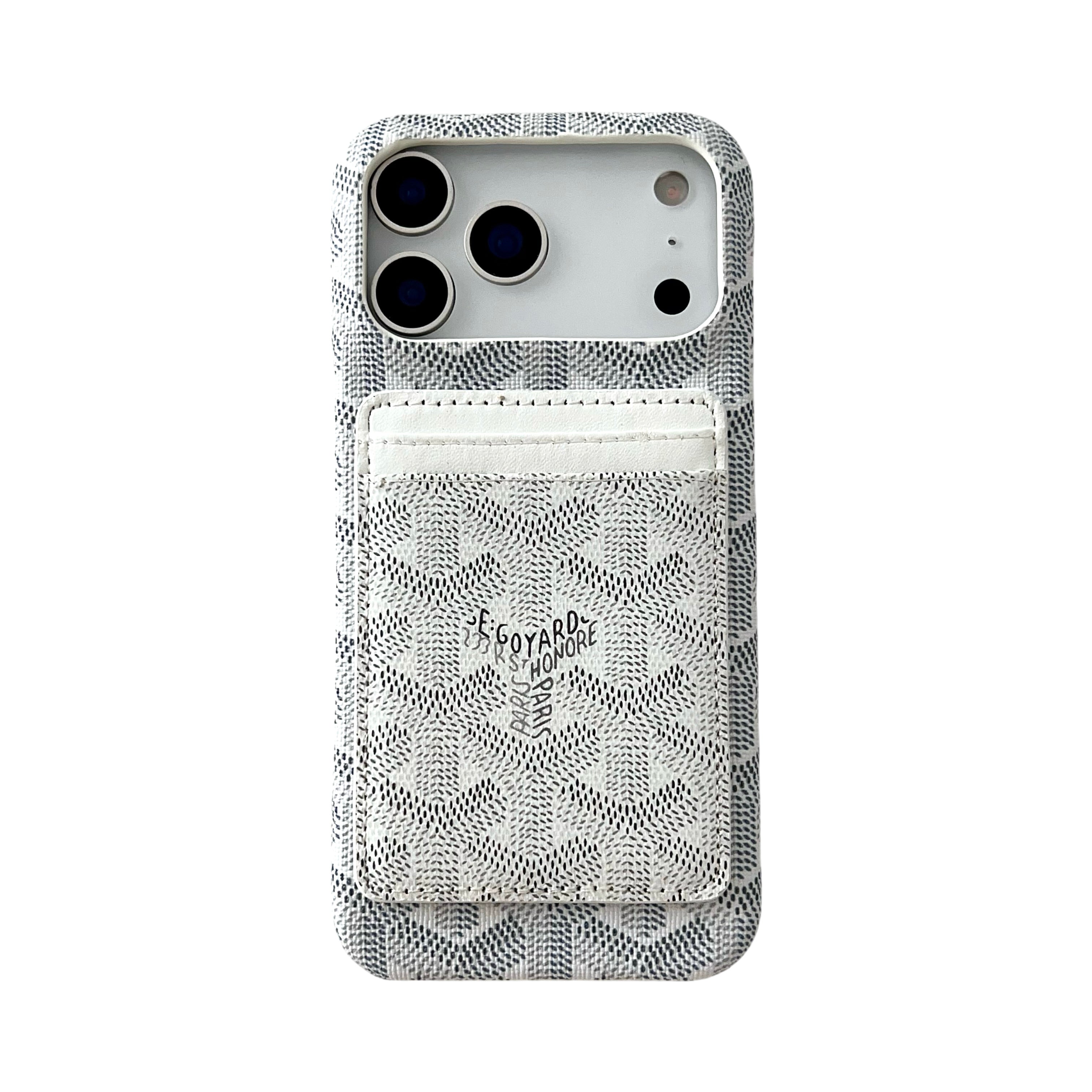 Goyard-Inspired Luxury iPhone Case