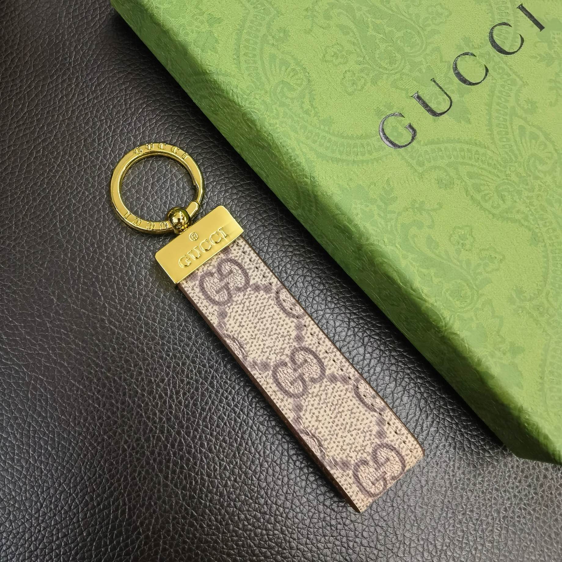 Gucci Loop Tag Key Ring